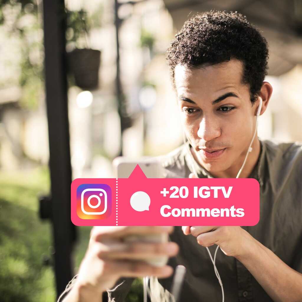 buy 20 igtv comments