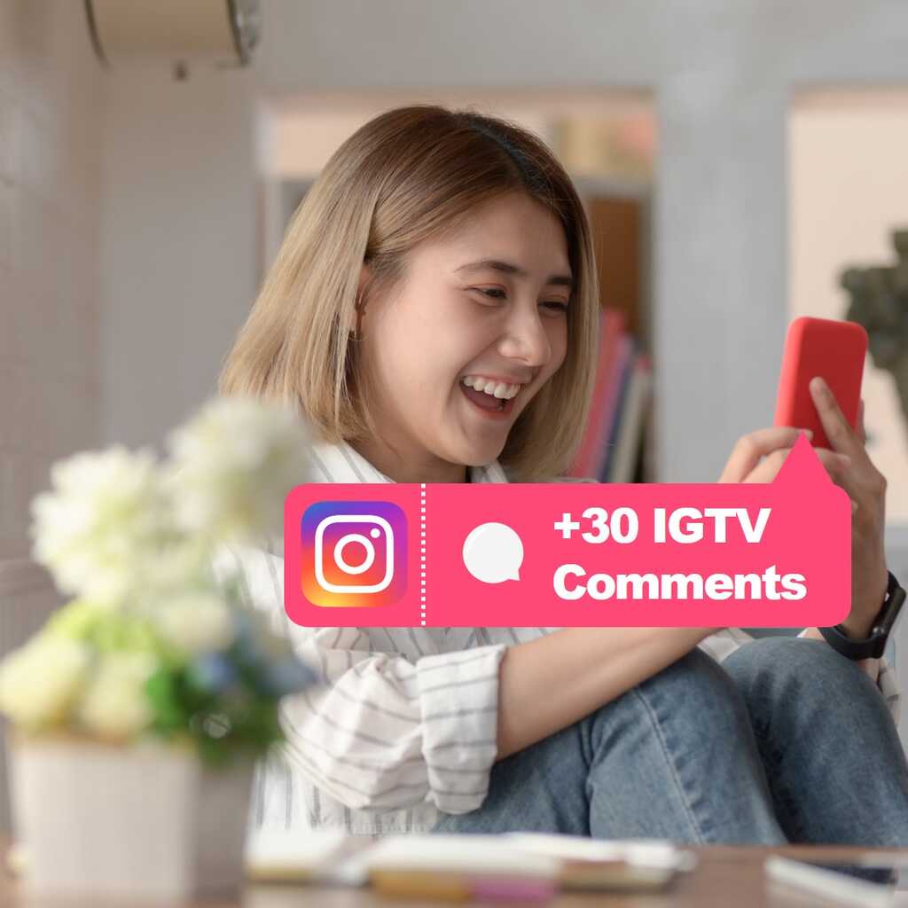 buy 30 igtv comments