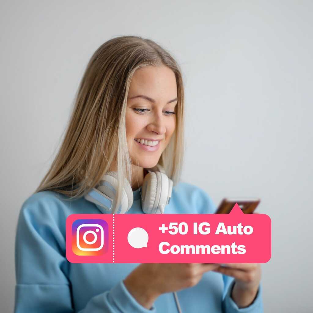 buy 50 ig auto comments