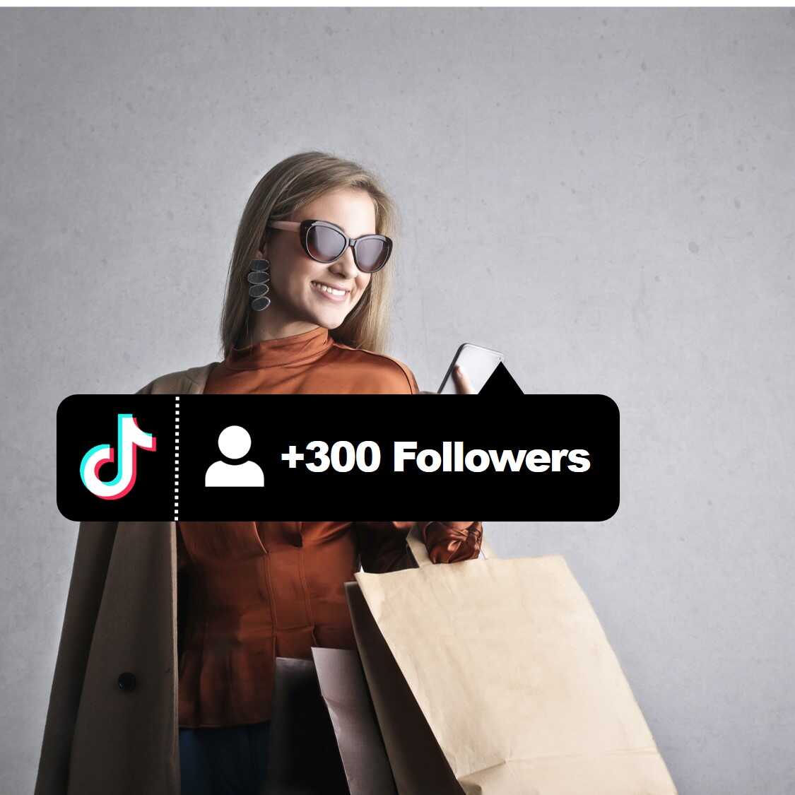 buy 300 tiktok followers