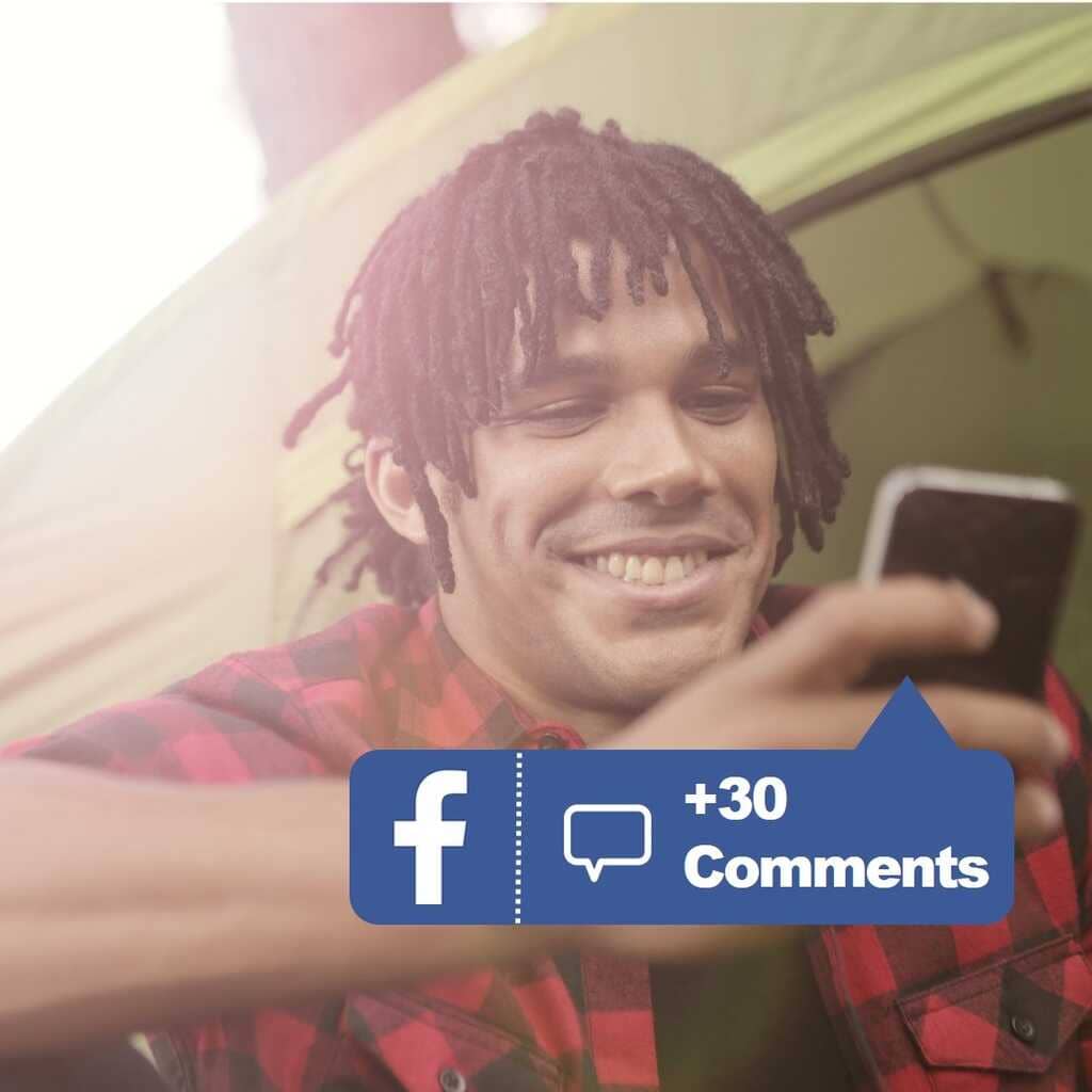 buy 30 fb comments male