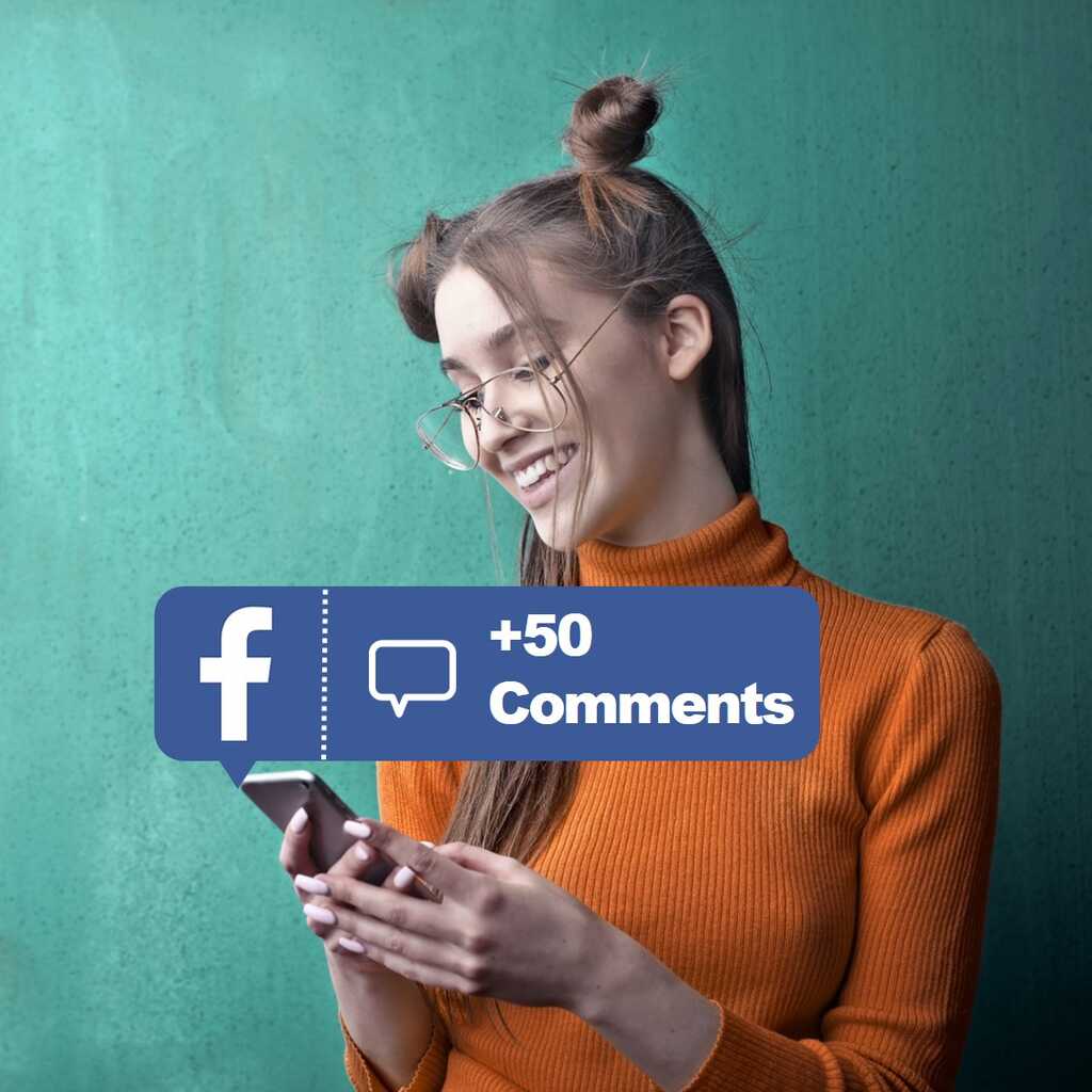 buy 50 fb comments female