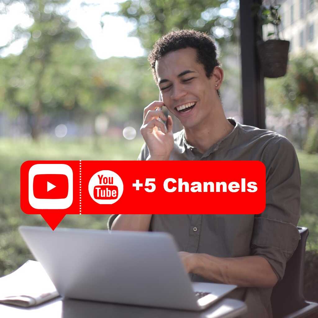 buy 5 youtube channels