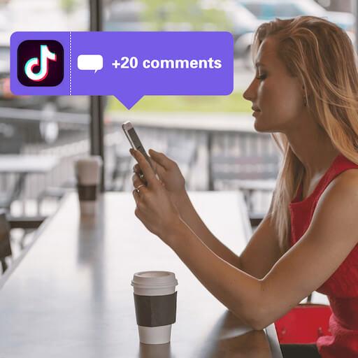 buy twitter comments: 20